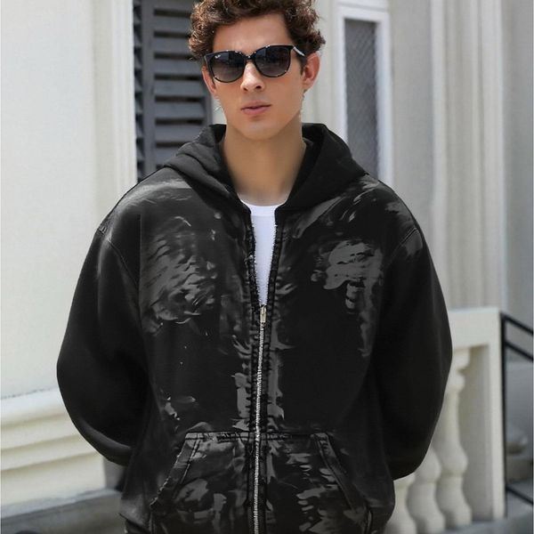 Tailored Unisex Casual Wear: Adjustable Hoodsweat with Color, pattern, and style can be customized-03003