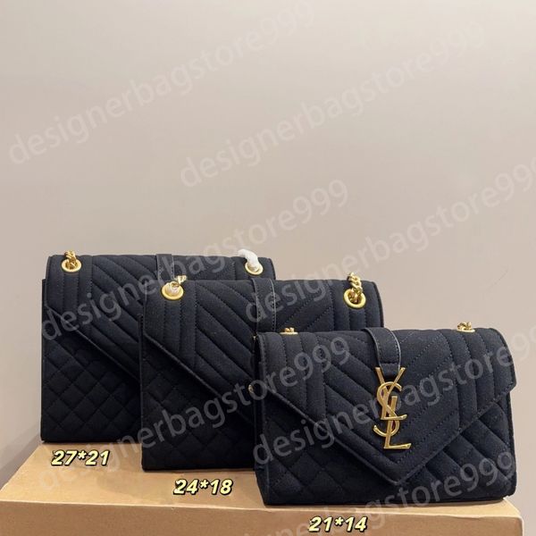 

Designer Bag Shoulder Bag Luxury Bag High-Quality Crossbody Bag Underarm Bag Suede Envelope Chain Bag Multiple Carrying Styles Fashionable and Multi-Purpose, #2 21*14cm