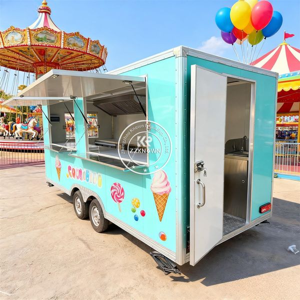 

Australian Standards Mobile Food Van Truck For Sale Snack Hot Dog Coffee Street Restaurant Concession Food Trailer For Sale