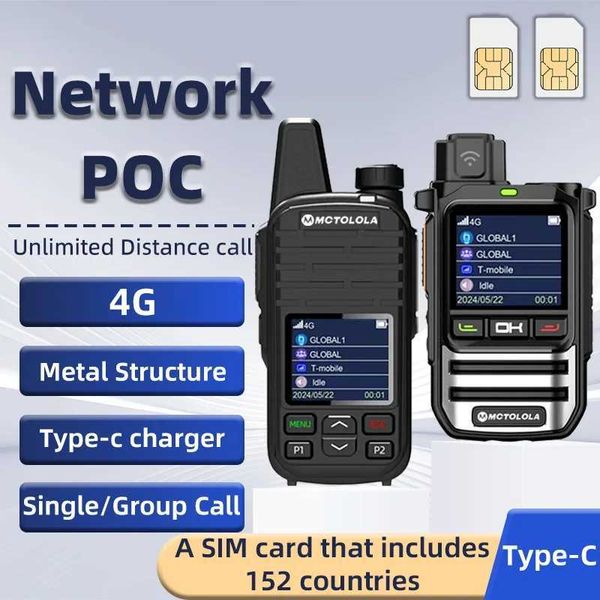 MOTOLOLA Global 4G POC walkie talkie 5000 kilometers remote police civilian fleet freeXJ250928