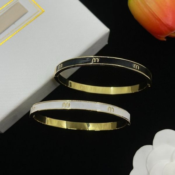 

Classic Bracelet Glaze Drop Metal Hollow Bracelet Luxury Jewelry Designer Unisex Bracelet High Quality Holiday Gift Adjustable Opening