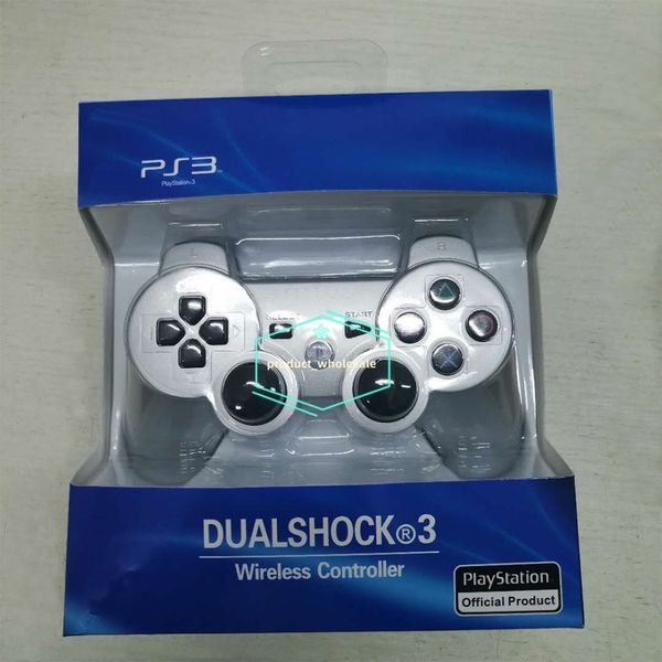 PS3 Wireless Bluetooth Joysticks For Sony PlayStation controller Control Joystick Gamepad P3 Controllers games With retail Packaging