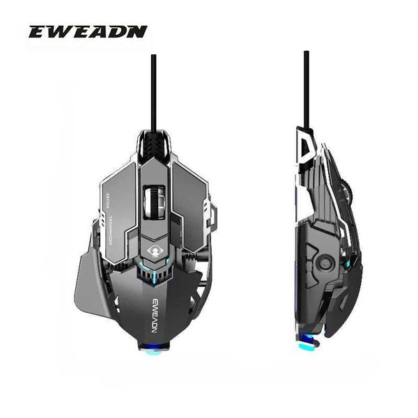 High Quality EWEADN MK500 line mouse conforms to ergonomics full key macro programming CSGO electronic sports gaming mouse PC gaming laptop accessories gi Z250102
