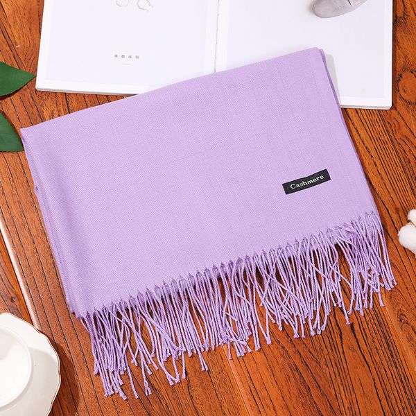 

10783 thick long scarf autumn and winter no pilling tassel shawl
