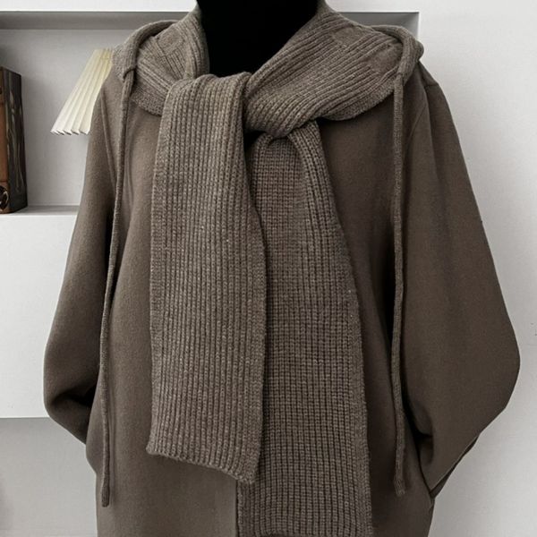 

Korean style ins knitted woolen hat and scarf --87094