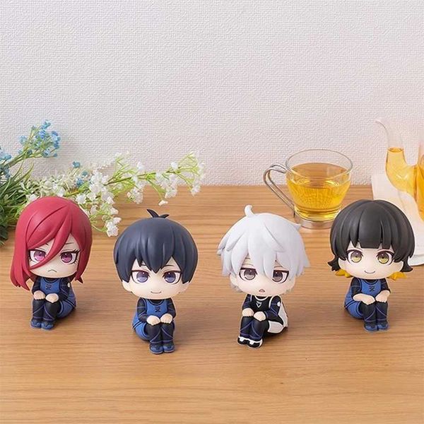 Blue Lock Anime Figure Isagi Yoichi Chigiri Hyoma Bachira Meguru Nagi Seishiro Action Figures Collection Model Figurine Doll ToyXJ250103