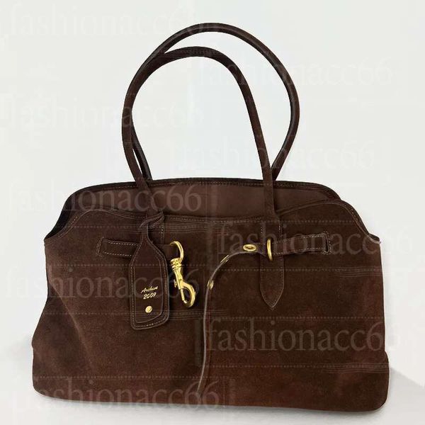 

Vintage Designer Suede Leather Tote Bag for Women - Aventure Shell Crossbody Handbag 2024, 4_color