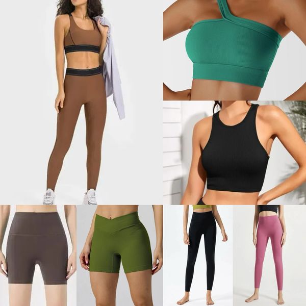 

Tracksuits yogas skimss set women Strap Sports Shoulder Bra Fitness Sport Set Fitness Pants Breathable sweat wicking comfortable XS~2XL High Quality Luxury, Short1