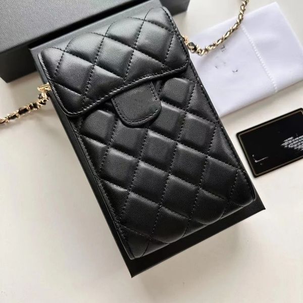 top phone bag woman designer cases Shoulder bags Pouches fashion leather High quality Cell