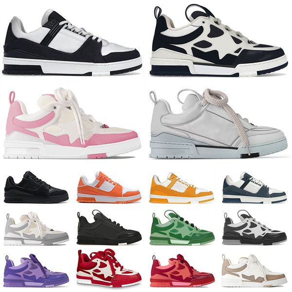 

Designer Shoes Skate Sneakers Woman Man Platform Dh Gate White Black Denim Blue Green Red Orange Loafers Flat Heels Dghate Womens Mens Trainers Dhgate