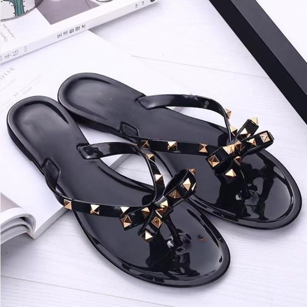 5AA designer sandals for women slides sliders claquette black white ladies beach sandal leather slippers patent mens slipper womens Thick bottomed shoes