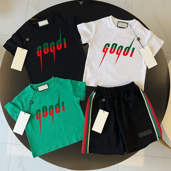 

Kids Designer Sets Tshirt Tracksuits Luxury Cotton Short Pant Hot Sale Suits Boys Girl Sweatshirts, B1