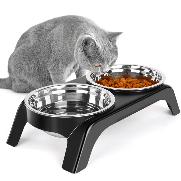 134344 Cute and creative design, cute and interesting appearance attracts cats, stimulates their interest in eating, and makes cats love their dishes endlessly