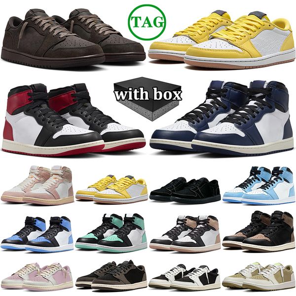 

free shipping with box men basketball shoes high low mens sneakers womens black white red bule green rose pink mens trainers sports tennis shoes, Color#4