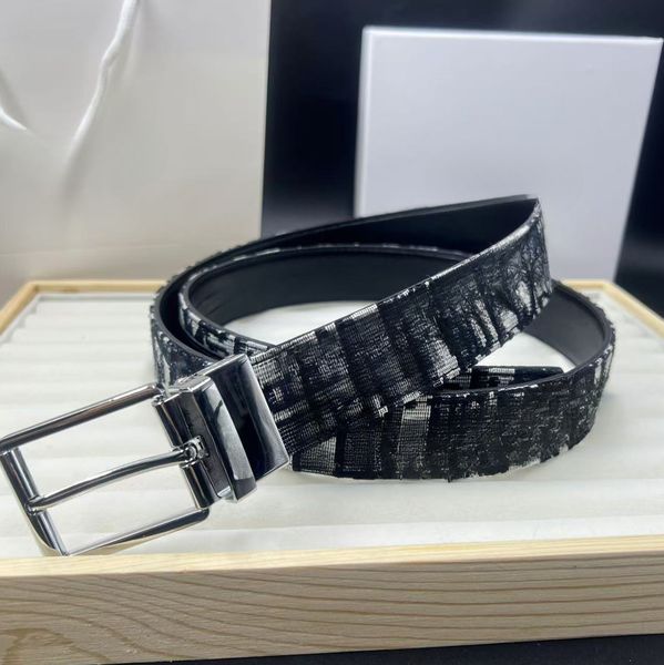

designer belt letter belts for women belts designer belt men hot mens belt designer belt women luxure ceinture men belt 3.3 cm with box gift card bag DD, Black + shiny silver buckle o