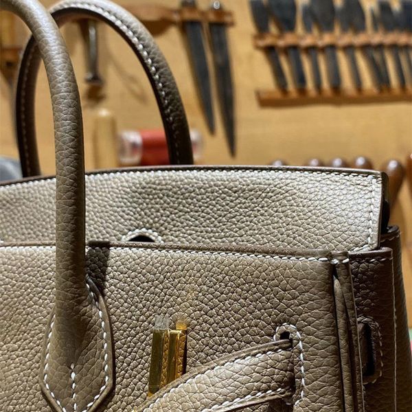 

Top Quality Bag Women Tote Bags Evening High end customization Handmade Luxury Designer Handbags 25 30cm Classic Fashion Real Leather Wallet Sac Luxe Femme, #1
