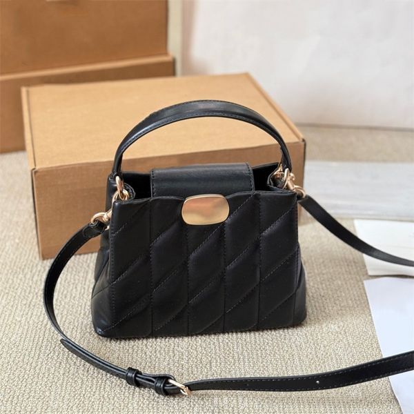 

2025 Mini Crossbody Designer Bag woman tote bags cross body shoulder bag fashion lady handbags totes Leather TOP, Pink(20*15cm)