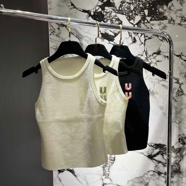 

Designer Sleeveless Knit Vest Stylish Slim Fit Knit Tops Women High Quality Knitting Tees Warm KnitwearS-L BFG2501073, Black.11