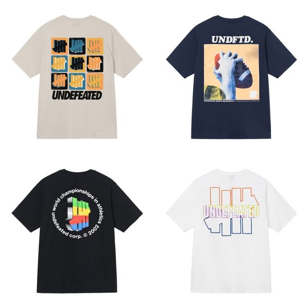 

undefeated shirts five bars Mens Tees Women T Shirts Designer 2025 sell well T-shirts Cottons Tops Man Casual Shirt  Tshirts Clothing Street Shorts Sleeve Clothes, Clothing 1