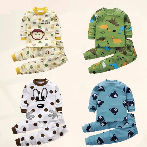 w90 Children's Cozy Winter Nightwear Lightweight Breathable Sleep Clothes