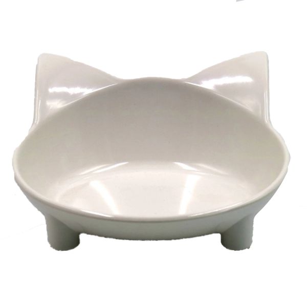 141916 Silicone cat bowl, soft and elastic, heat-resistant and tear-resistant, non-slip and non-turnover, super convenient to carry