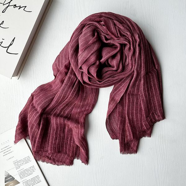

Spring style rendered silk scarf --891709