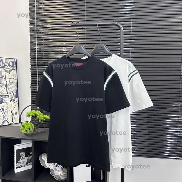 

Fashion designer mens T-shirt new 3D embossed letter short sleeved casual summer brand high-end luxury cotton couple loose street women's clothing XS-L, Orange
