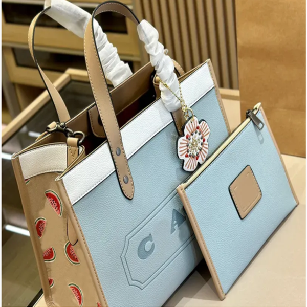 

Luxury Designer Totes Embroidery Handbags Shopping Bags Fashion Letters Pattern Spacious Large Capacity, T3