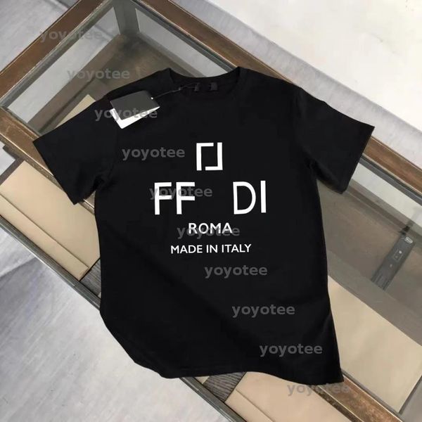 

25s Summer paris Men's T-Shirts designer tee luxury flocking letter tshirt t shirt Classic fashion green Women's T-Shirt short Sleeve casual cotton t-shirt tops, Black