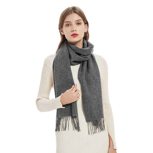 

1-794 Thickened warm scarf for women winter versatile
