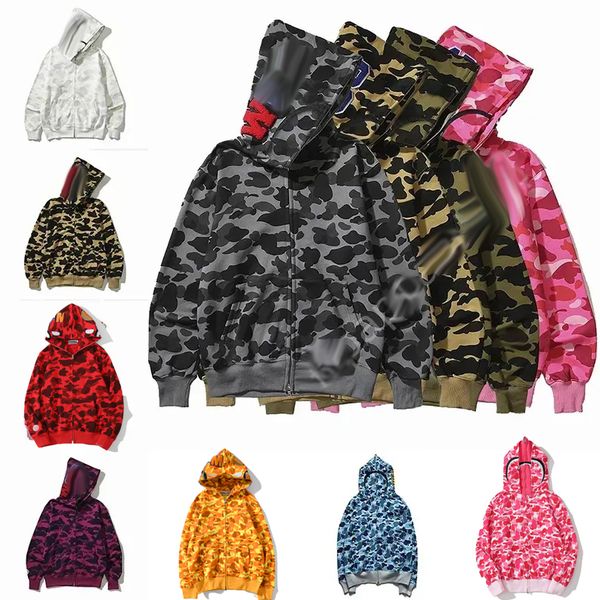 

Mens Hoodie Designer Loose Long Sleeves Hoodies Classic Printed Sweatshirts Casual Zip Up Jackets For Women Hip Pop Hoody, Black pink-6387