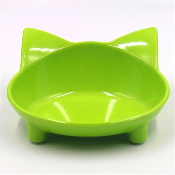 113393 Ceramic cat bowls are stable and relatively heavy, so they are placed firmly and are not easily knocked over when cats eat