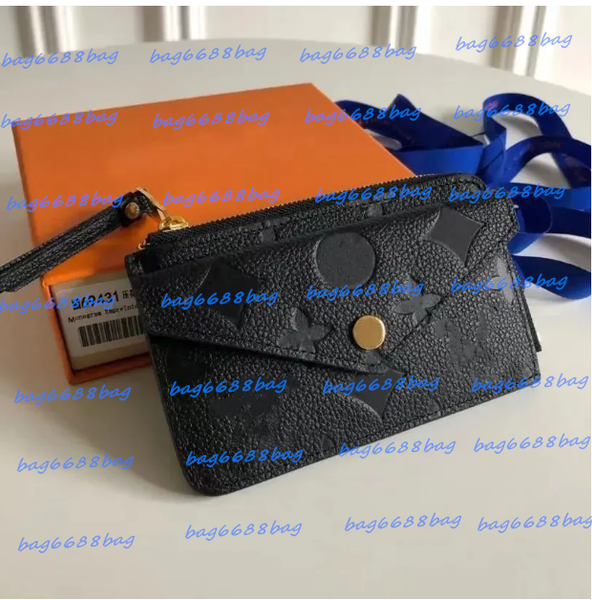 

WALLET CARD HOLDER RECTO VERSO Designer leather Fashion Womens Mini Zippy Organizer Wallet Coin Purse bag Belt Charm Key Pouch, Pink