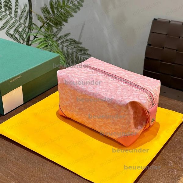 

Designer Mini Makeup Bag For Women Travel Luxury Handbag Lady Girls Cosmetic Bag Fashion Toiletry Bag Zipper Wash Pouch Toiletry Purse BFD2501097, Gy2