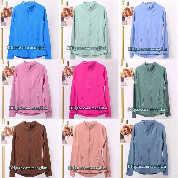 

Women Yoga Jacket Womens Sports Jacket Line decoration Sweatshirt Workout Sports Gym Set Fitness Jackets Quick Dry Yoga Activewear Jogging tops Solid Sportwear, Graphite gray