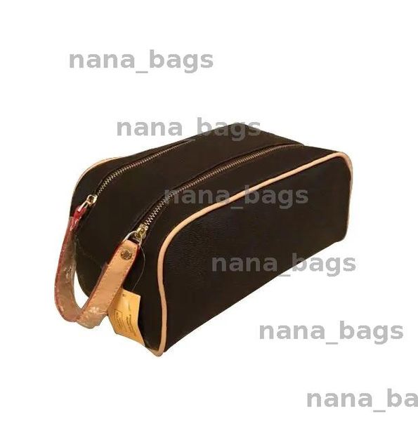 

M47528 Lady Cosmetic Bags Cases designer Women Makeup Bag Hanging Bathroom Wash Bag Multifunctional Women Travel Toiletry Bag purse BFG2412285, Brown