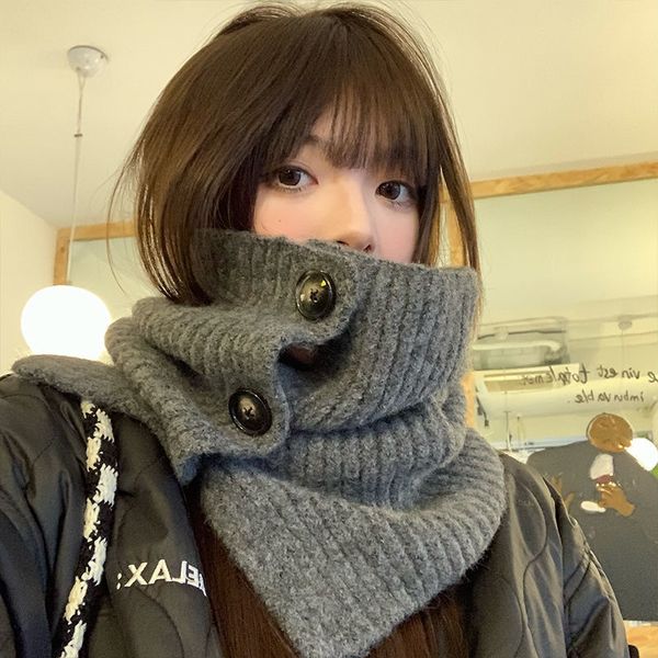 

1-802 Warm and soft solid color cross quilted scarf casual