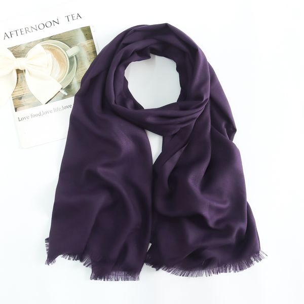

10808 New winter solid color warm scarf women scarf warm
