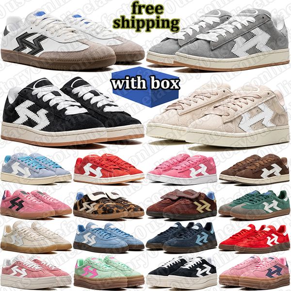 

2025 free shipping with box men women designer shoes stylish sneakers mens trainers outdoor casual tennis jogging walking Black White Blue Red Gum