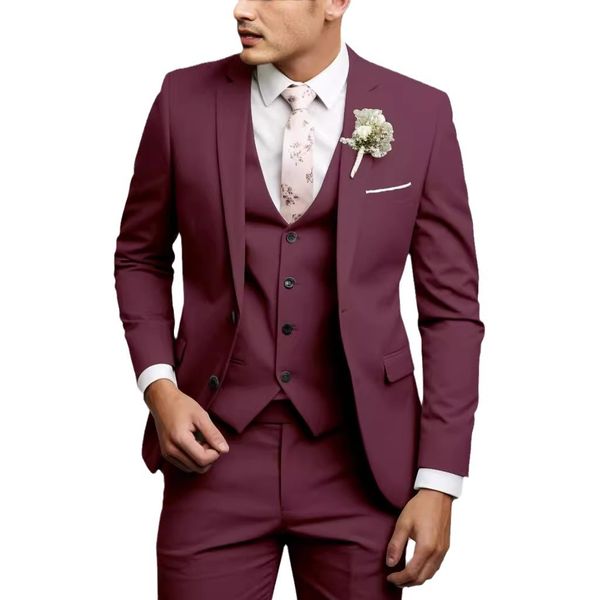 

3725 Men's two piece suit business suit small suit Korean style, Gold