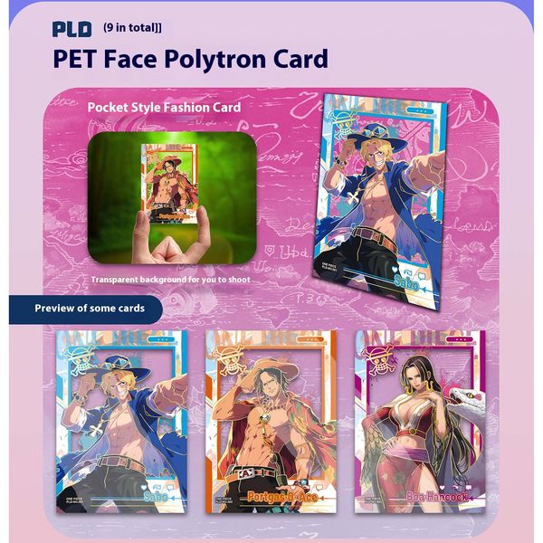 Limited Edition Anime Game Character Card Combo Phantom Card Pirate Third Bullet Turbulent World with Collectible Cards OEM/ODM Customization Service