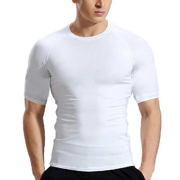 Stay Cool and Strong: Men's Quick-Dry Compression Fitness T-Shirt