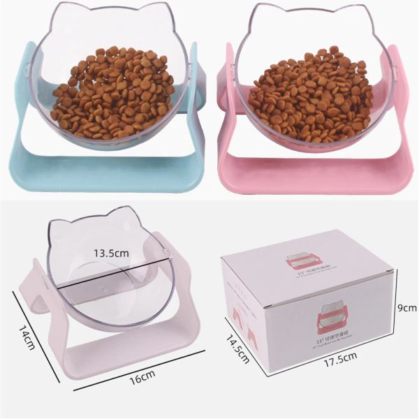 145146 Adopting a unique slow food design, the bowl has a raised obstacle structure to slow down the cat's eating speed, prevent choking and obesity.