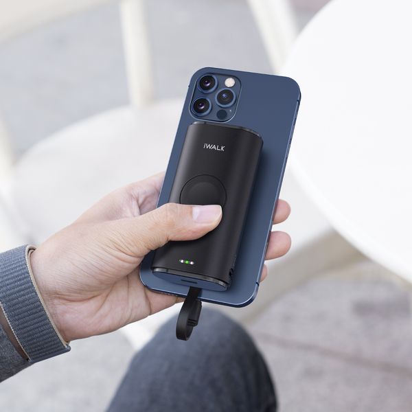 iWALK Portable Apple Watch Charger, 9000mAh Power Bank 2025 with Built in Cable, and Phone Compatible
