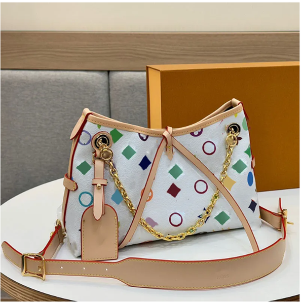 

25ss Colorful Flower Travel Bag Women Designer classics presbyopia Shoulder Bags Crossbody waterproof bag handbags Totes pouch purse 25cm, T1