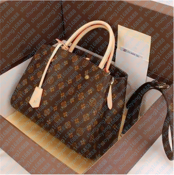 

Womens Bags Tote Bag Genuine Leather Double Letter Casual Classic Metallic Small Coin Purse Large Capacity Designer Handbag, Blue