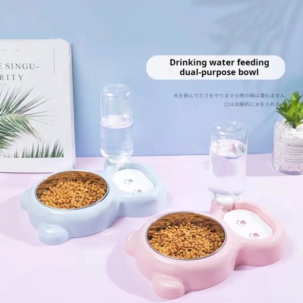 143069 Equipped with an intelligent voice interaction system, cats can make gentle calls when they approach, guide them to eat, and respond to their meows.