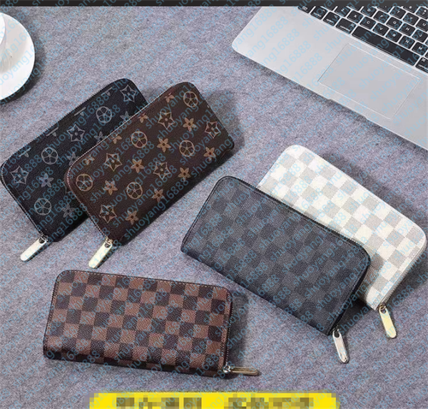 

High quality Designers Leather Fashion Wallets Retro For Men Classic Card Holders Coin Purse Famous s designers bag cardholder wallet, White