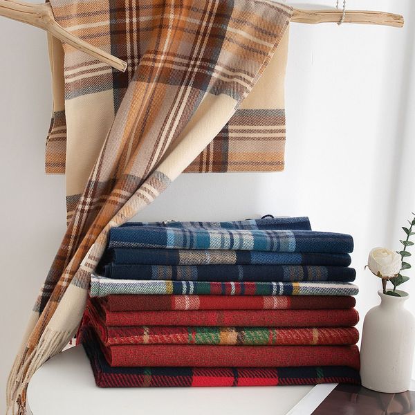 

10827 Women's winter warm long for women scarf solid color Unisex