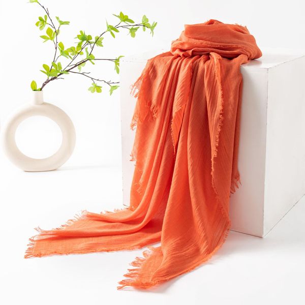 

1-516 New Korean style sweet cool girl versatile ribbon streamer scarf